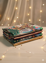 Soft Chanderi Digital Print Pink Color Saree (Copy)